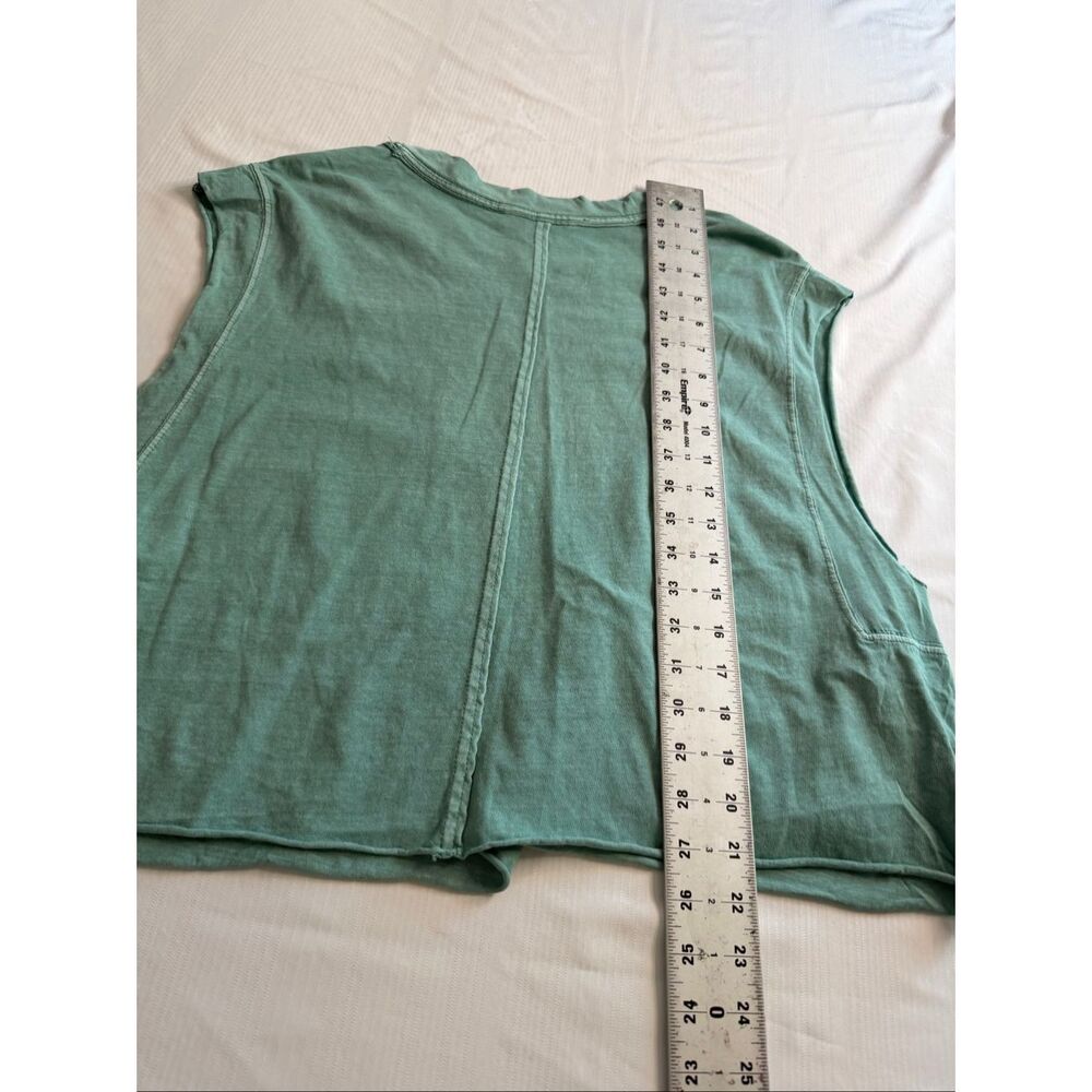 Free People Movement Women's Emerald Aura Sleeveless Inspire Tank Sz Medium - Picture 7 of 7